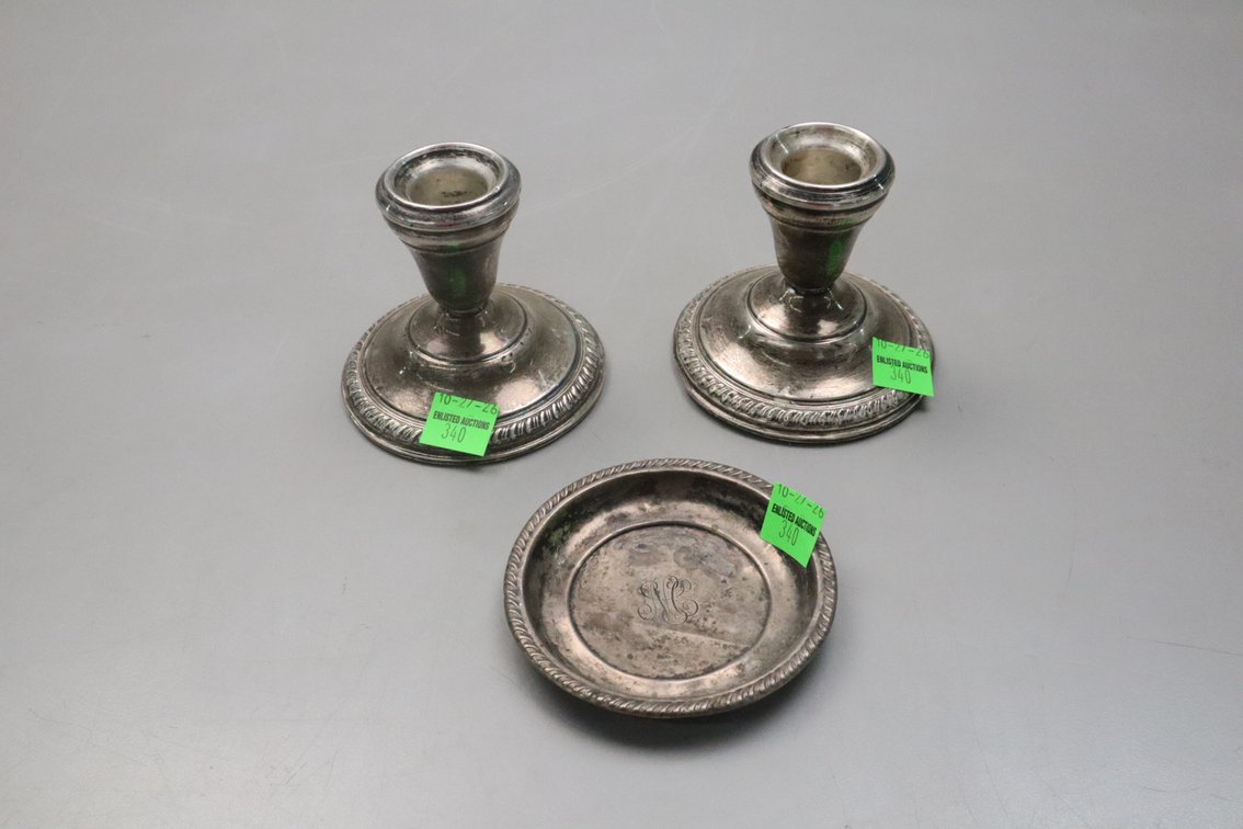Sterling Silver Coin Tray