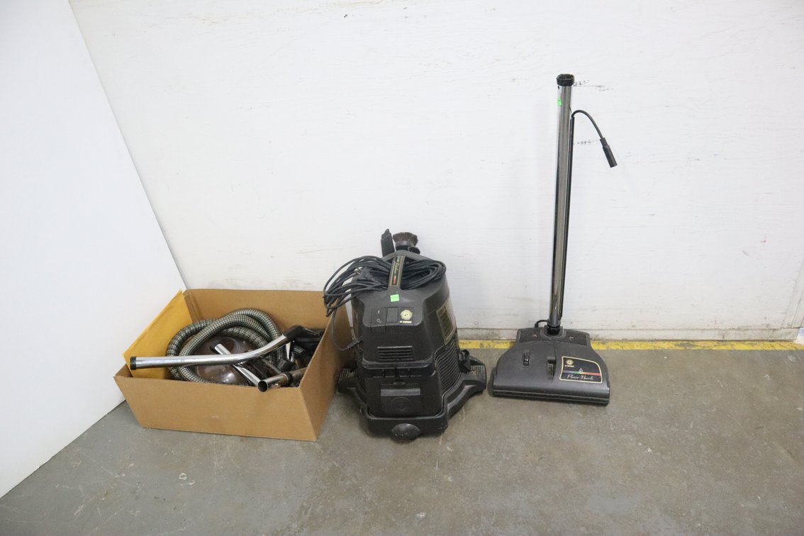 Rainbow Vacuum With Attachments, Powers On