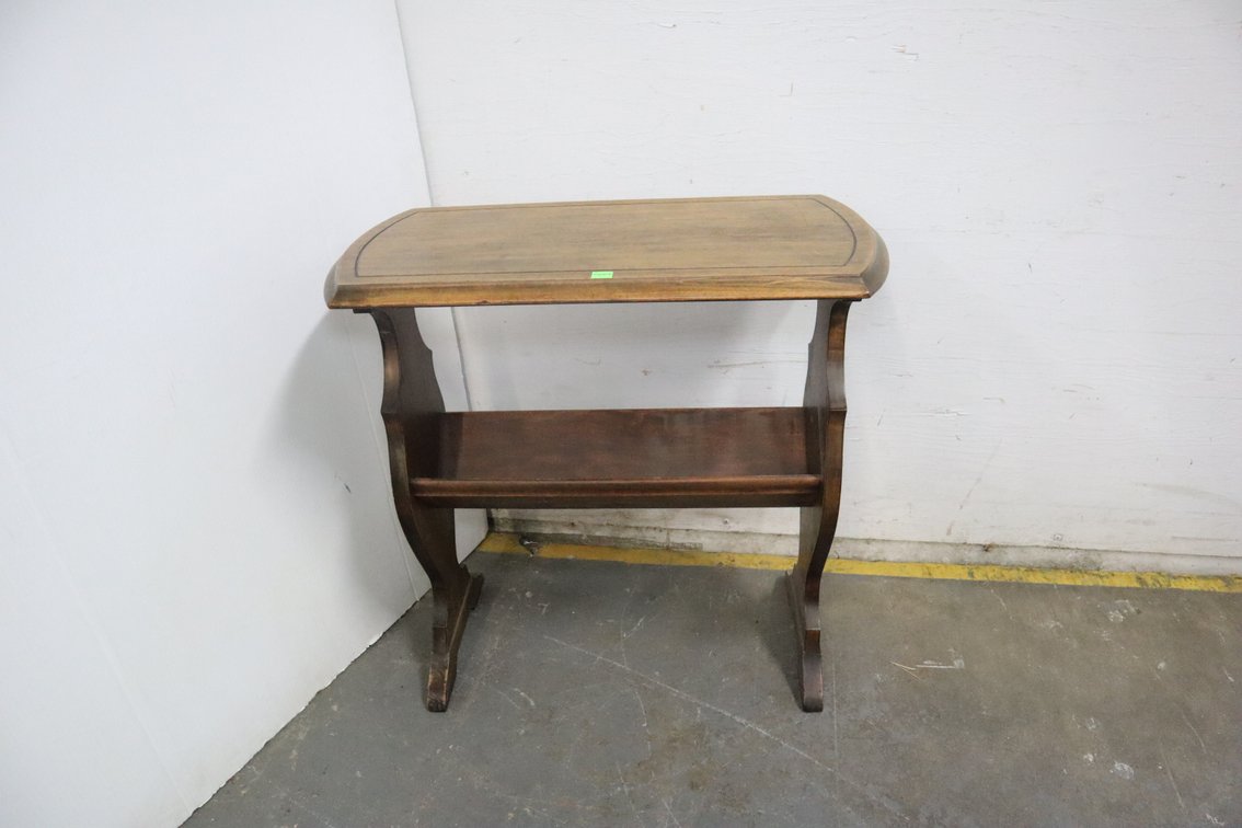 End Table Magazine Rack