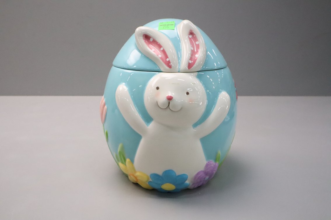 Easter Egg Cookie Jar