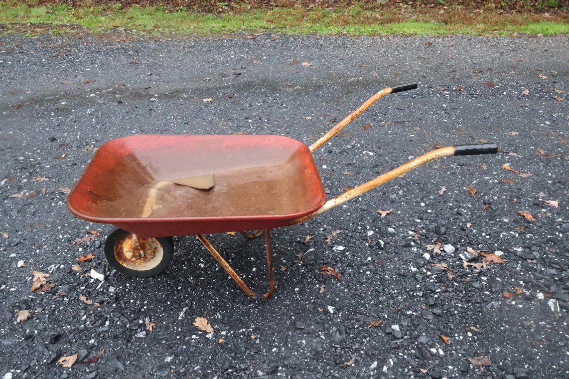 Metal Wheelbarrow