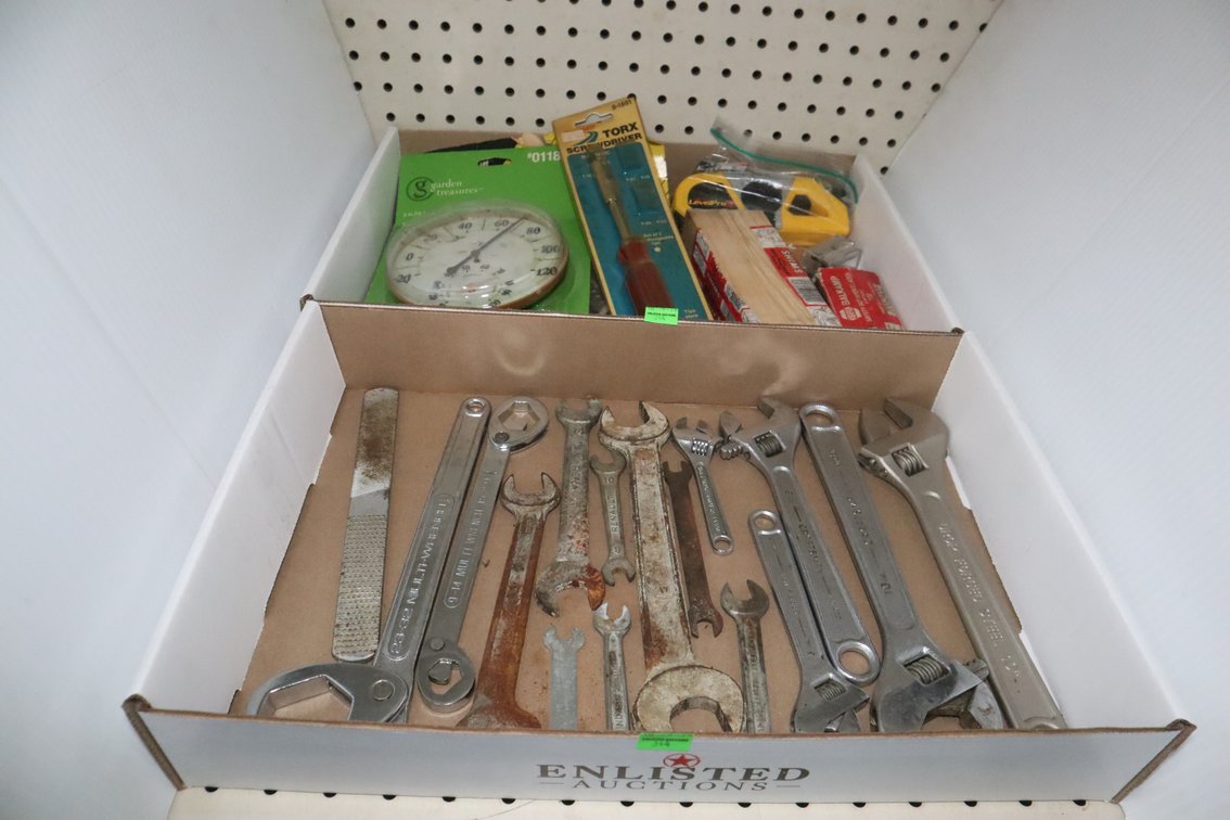 Adjustable Wrenches, Thermometer
