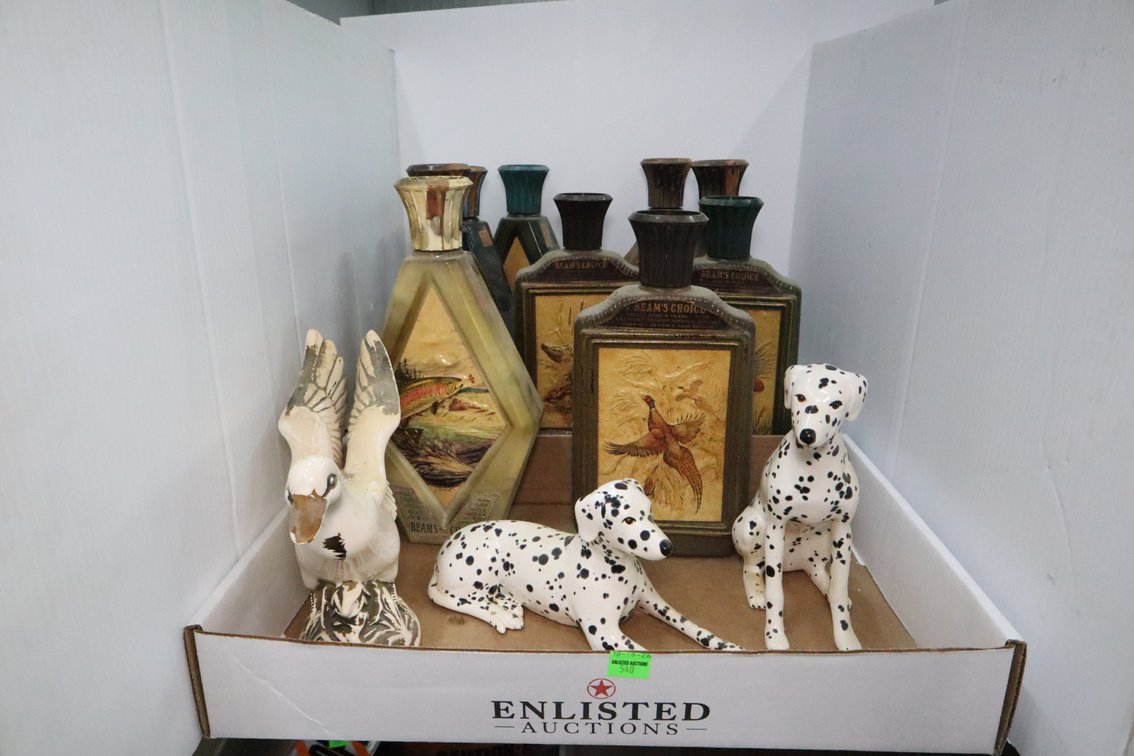 Jim Beam Bottles, Dalmatian Sculptures