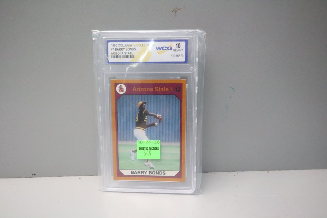 Barry Bonds 1990 Baseball Card