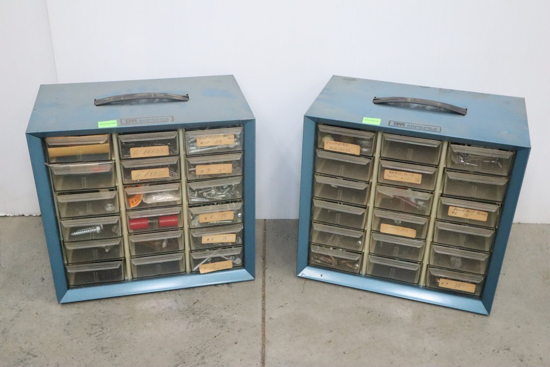 Shop Organizer with Contents