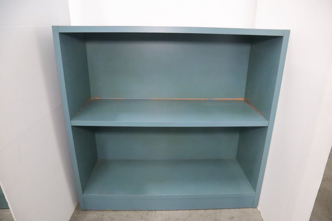 Blue Bookshelf
