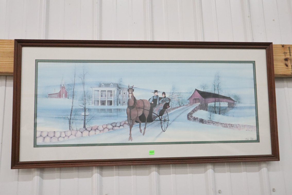 P Buckley Moss Print