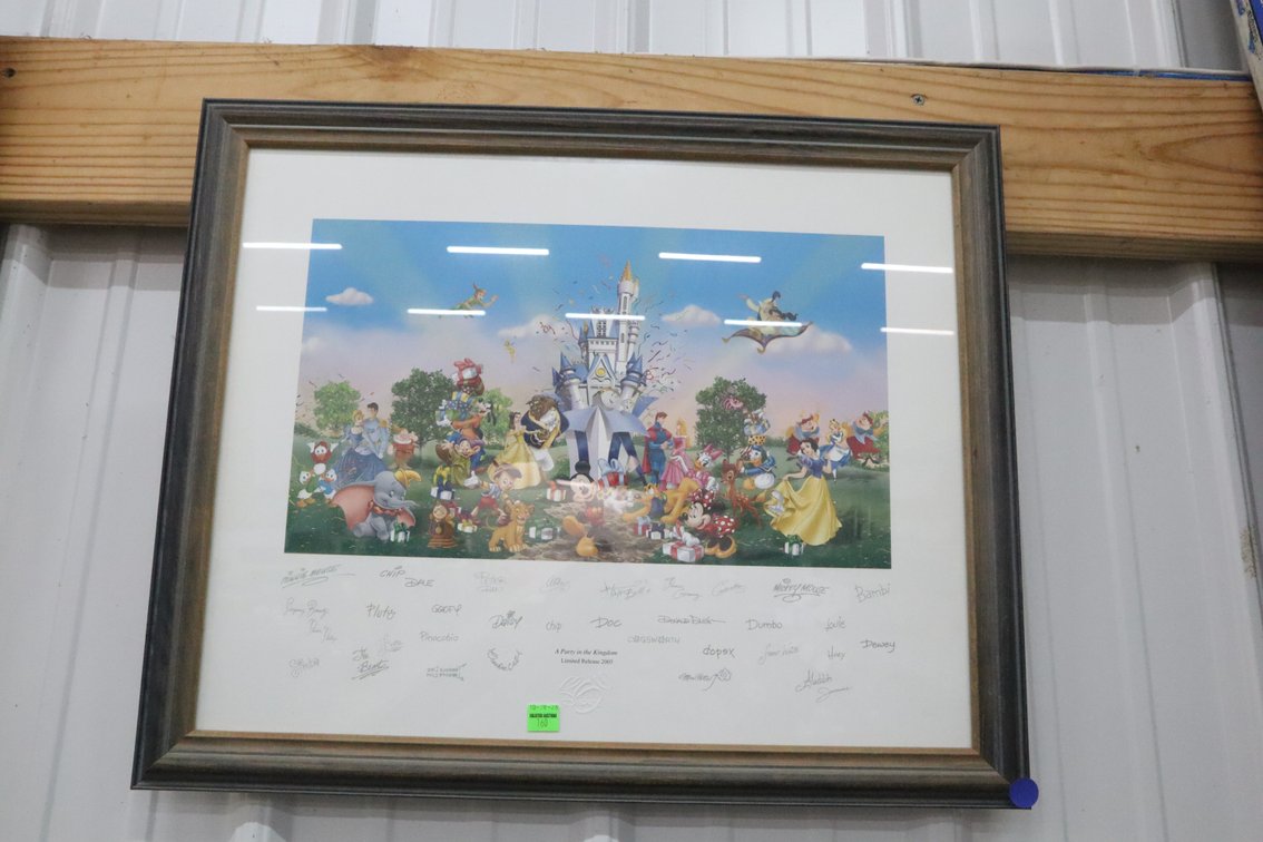 Disney Party In The Kingdom 2005 Framed Print
