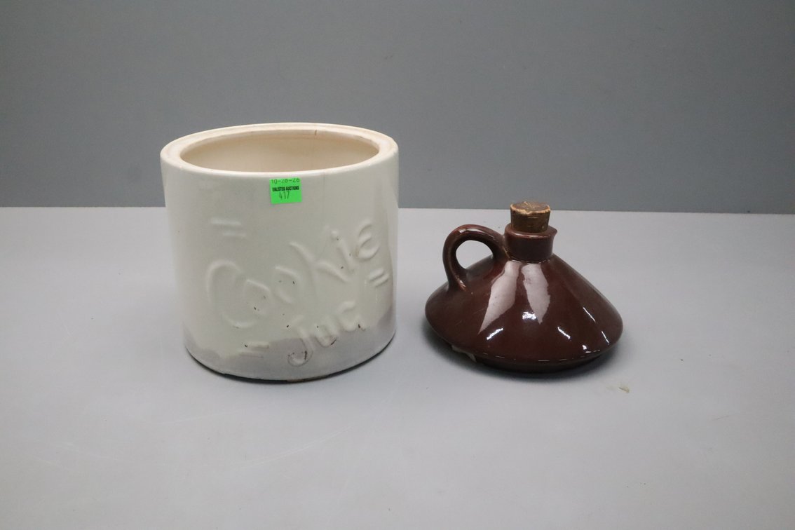 Crock Cookie Jar