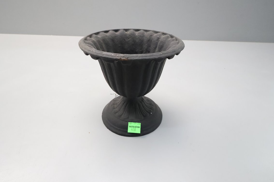 Cast Iron Flower Pot