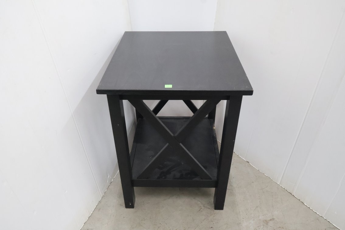 Black Side Table