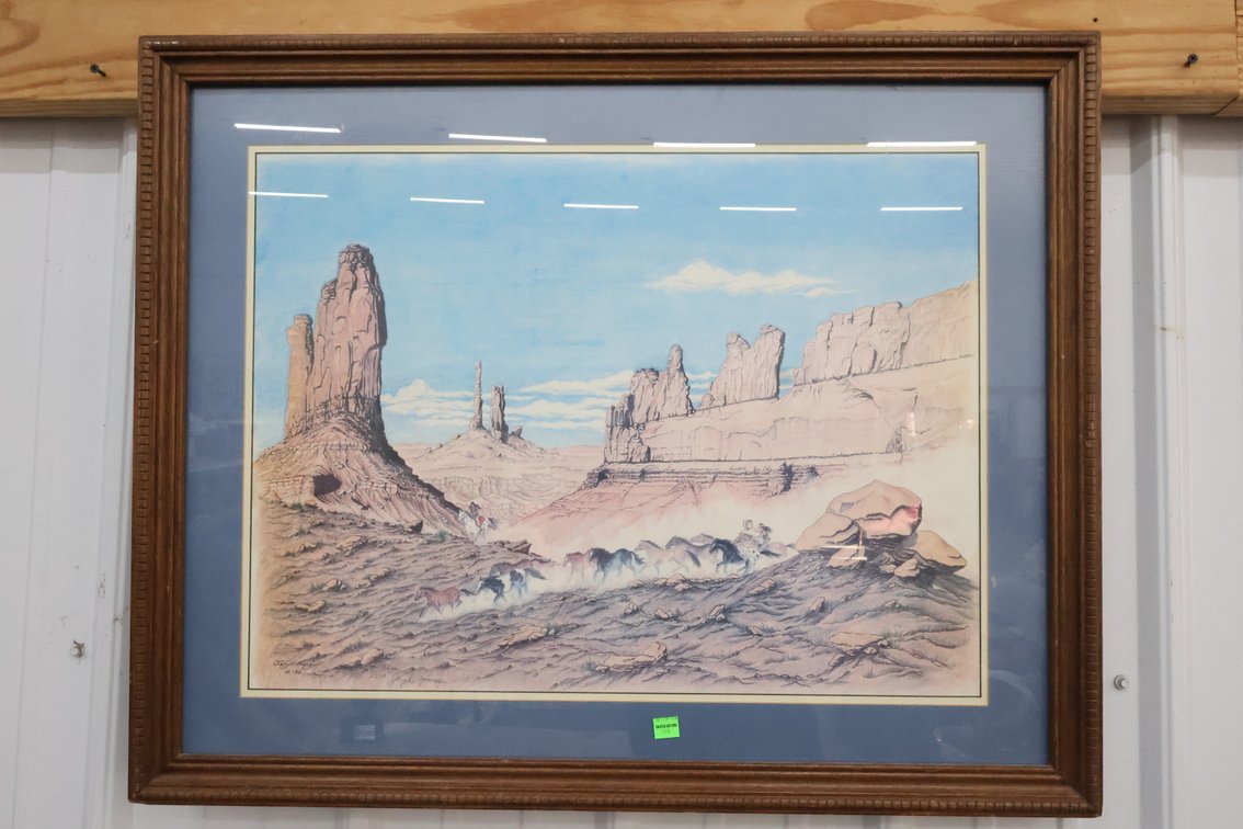 Western Canyon Print