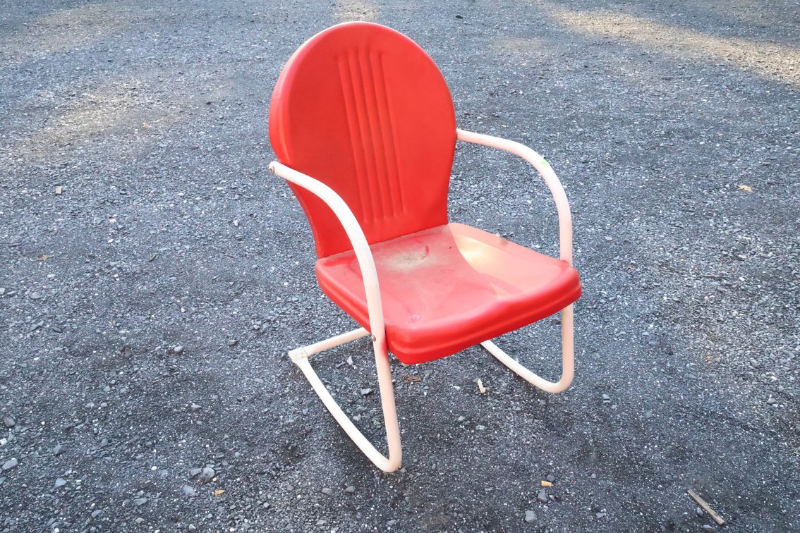 Red Patio Chair