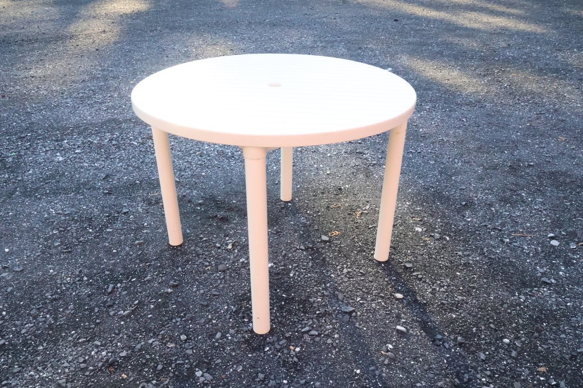Plastic Patio Table