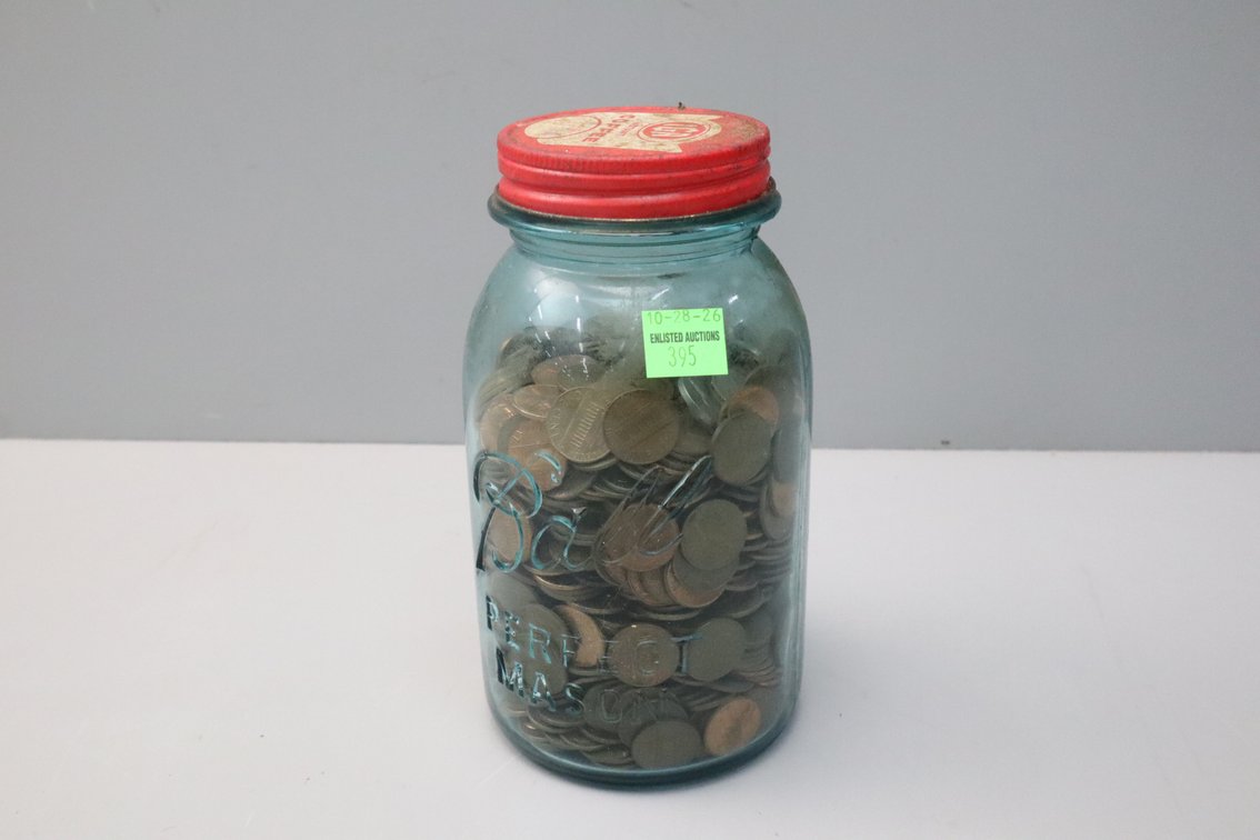 Jar with Coins