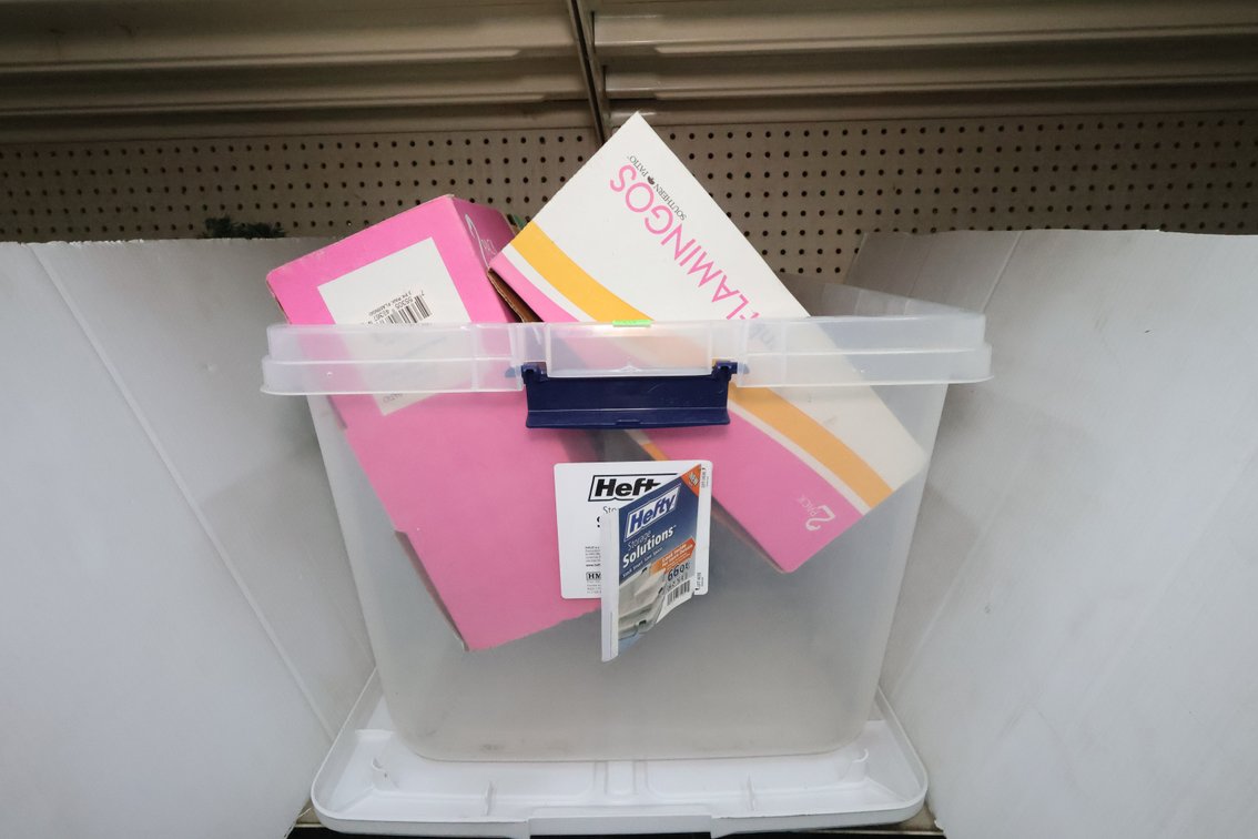 Pink Flamingos, Storage Totes