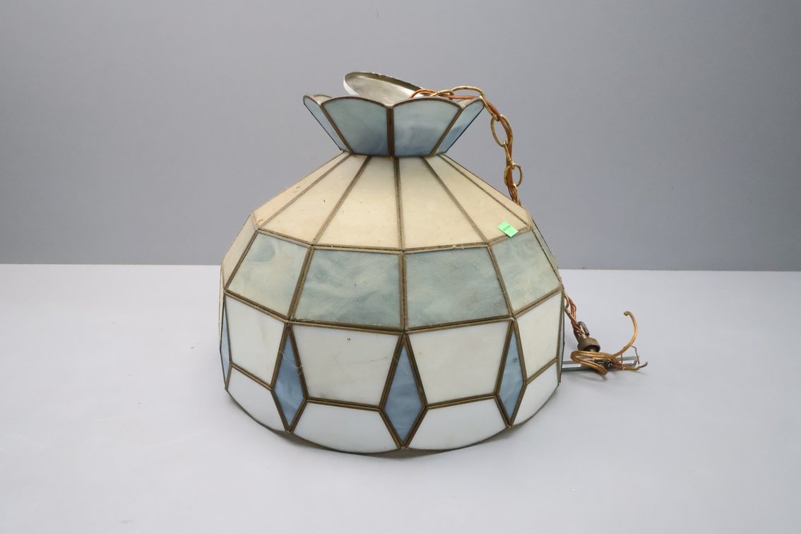 Stained Glass Hanging Light