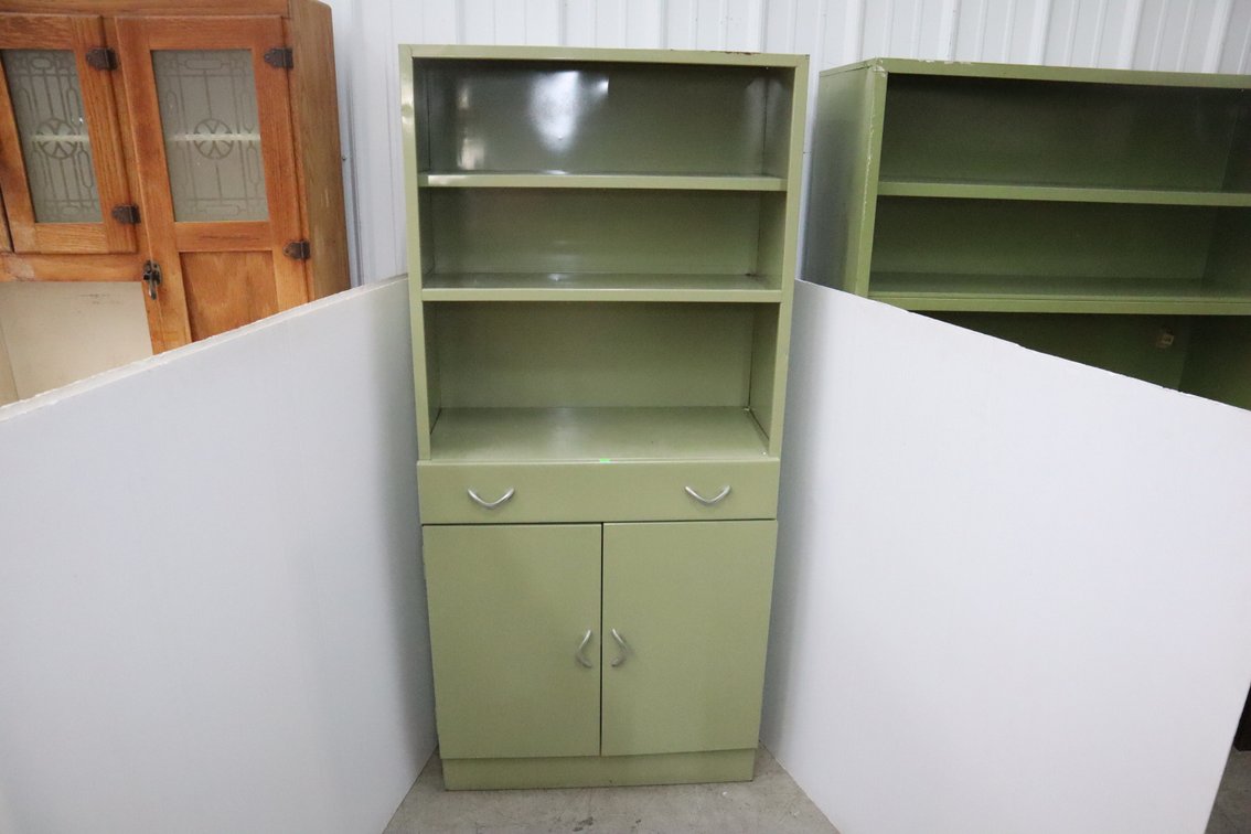 Metal Cabinet with Drawer