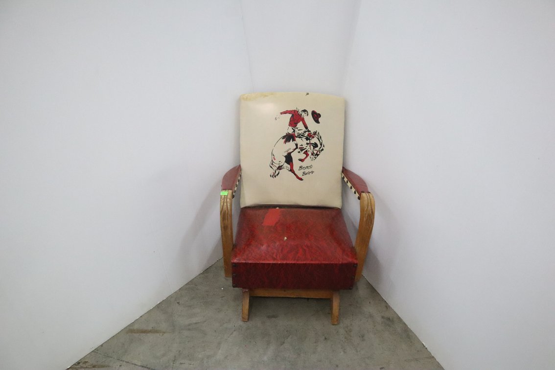 Bronco Buster Child's Rocker