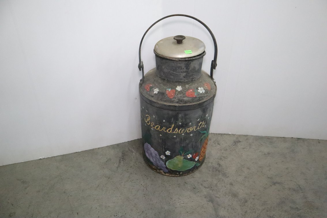 Painted Milk Can
