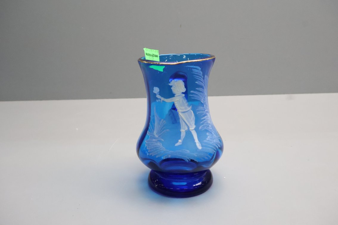 Depression Glass Vase
