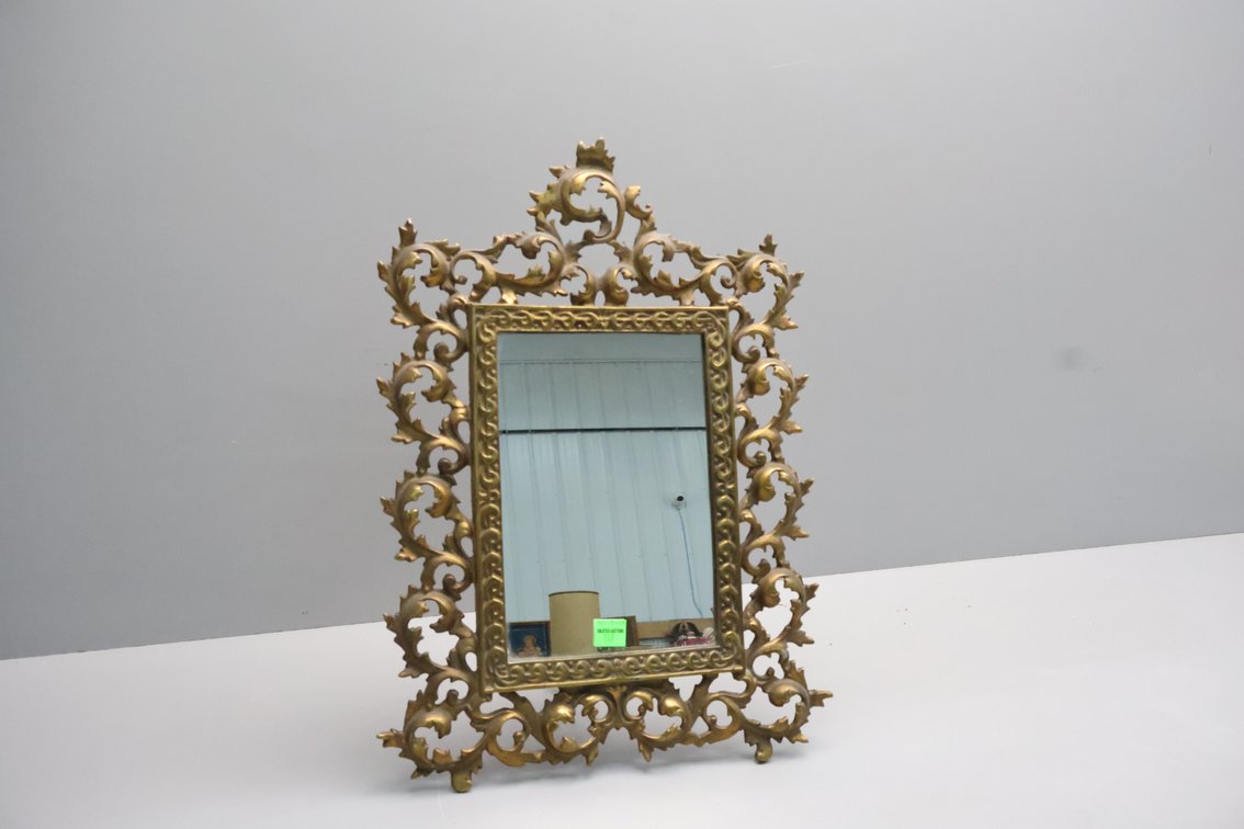 Virginia Metalcrafters Brass Picture Frame / Mirror