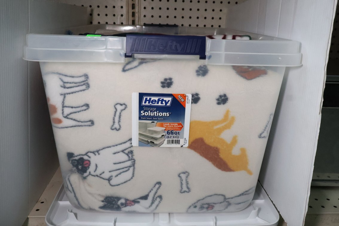 Tote with Blankets