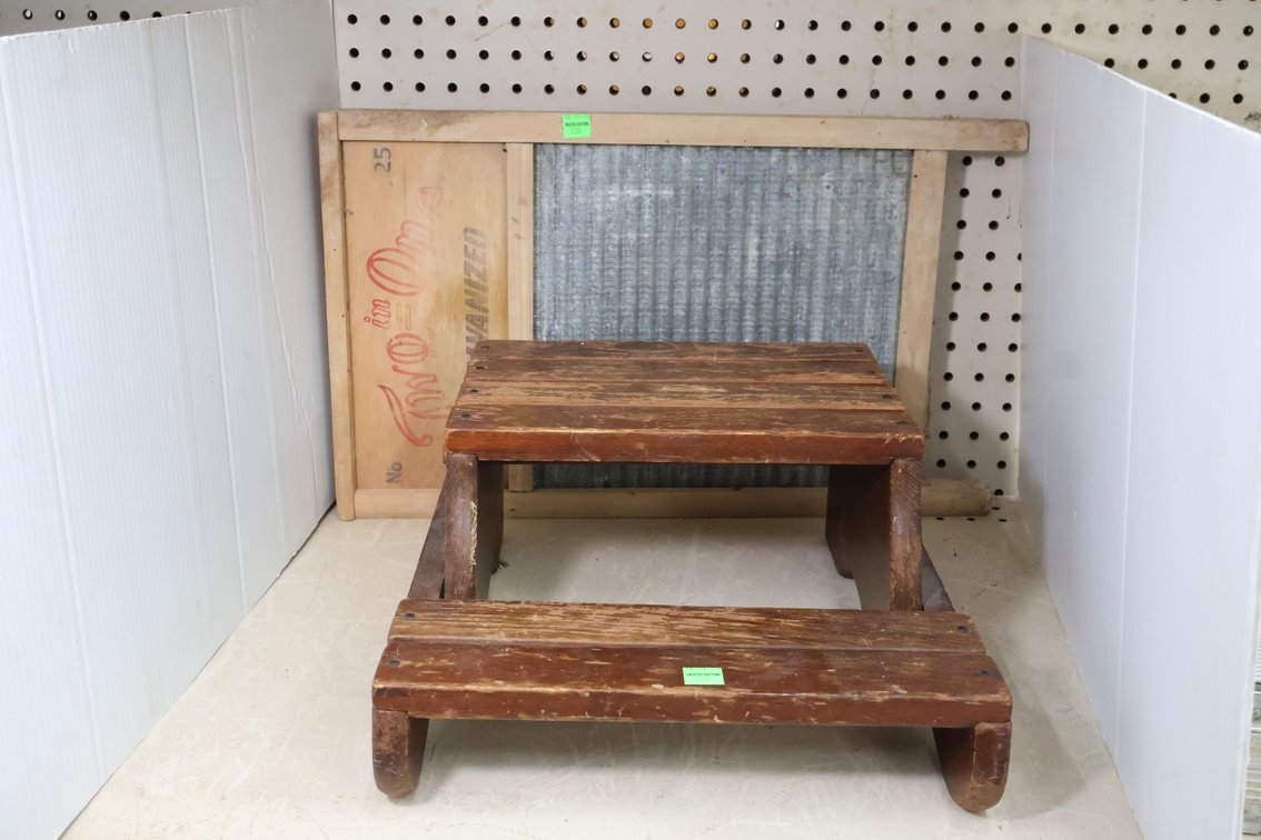 Washboard, Child's Stool