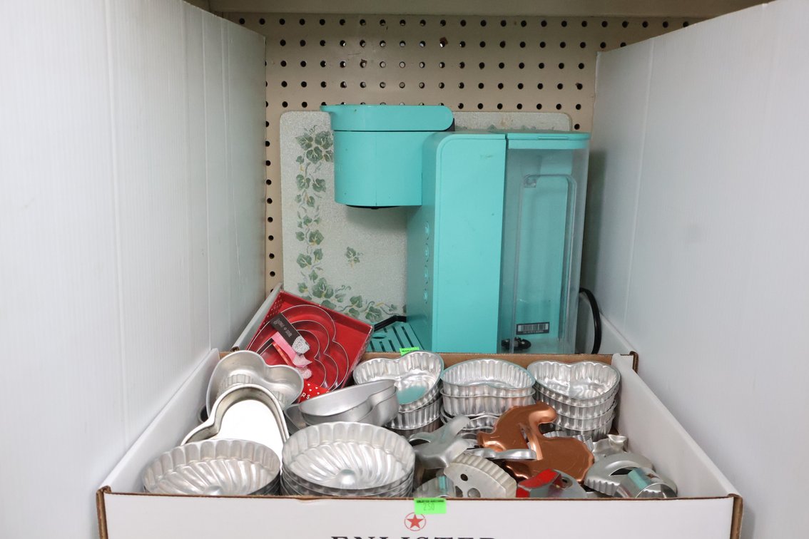 Coffee Maker, Cookie Cutters