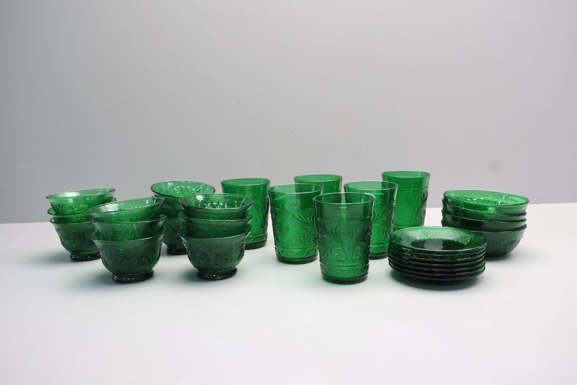 Green Glassware