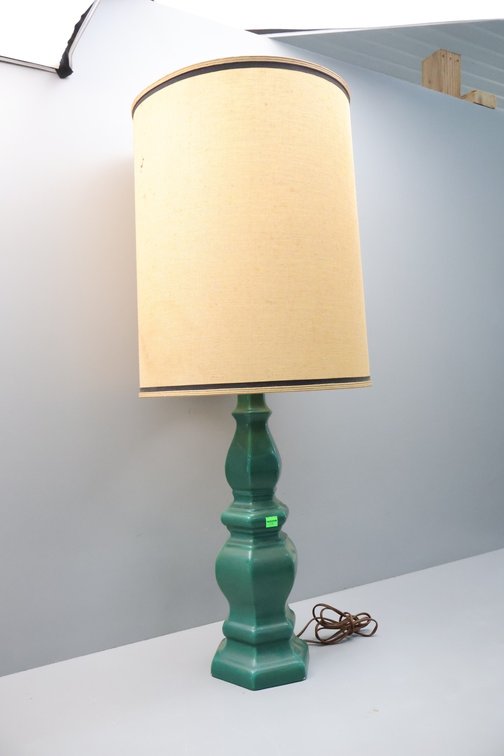 Green Ceramic Lamp