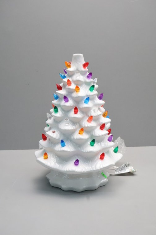White Ceramic Christmas Tree
