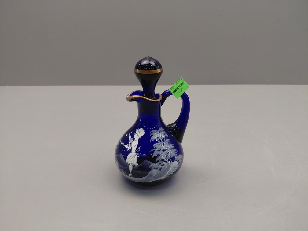 Cobalt Blue Cruet