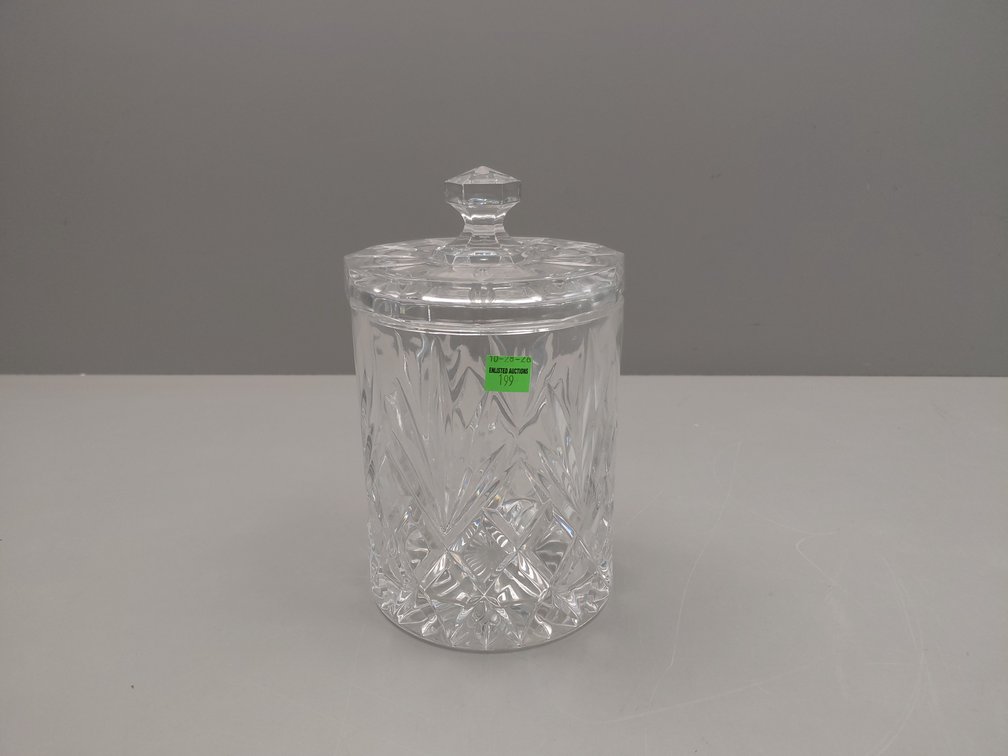 Heavy Glass Canister