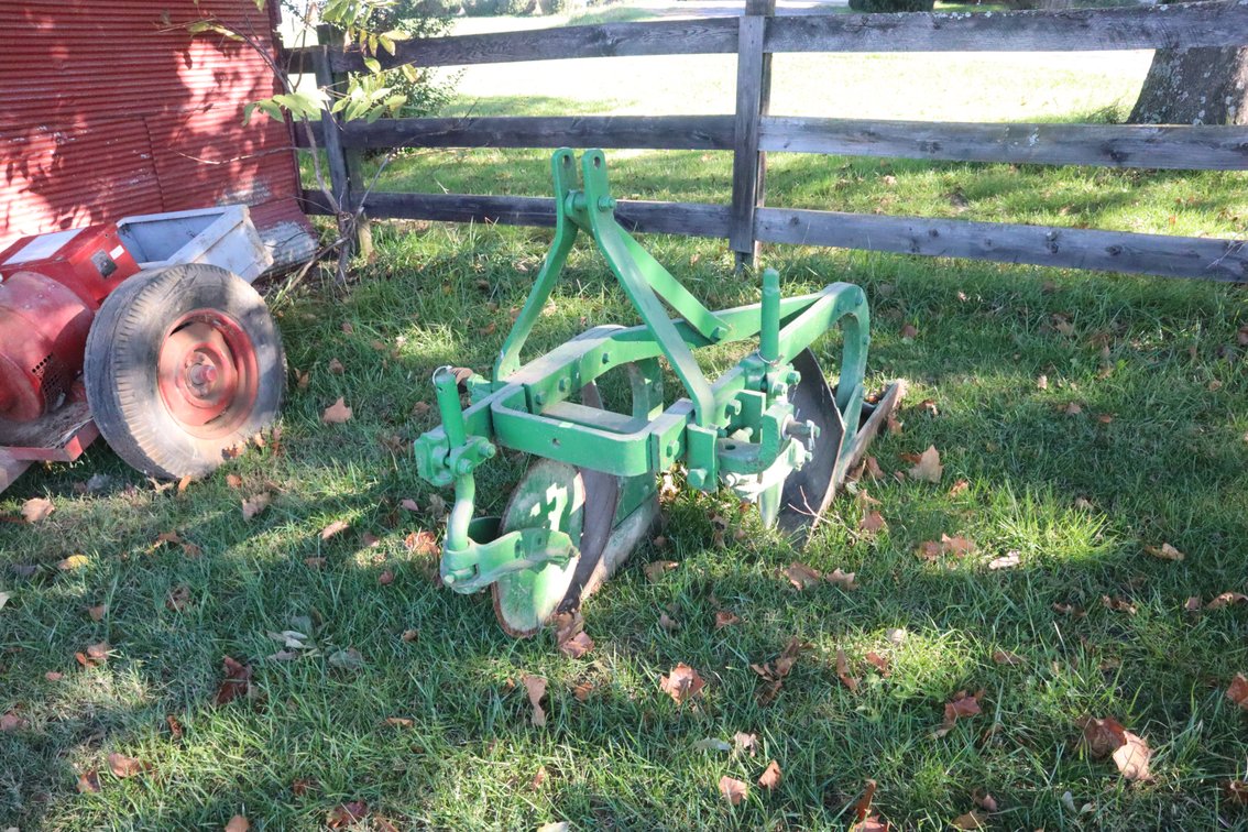 Green Two Bottom Plow