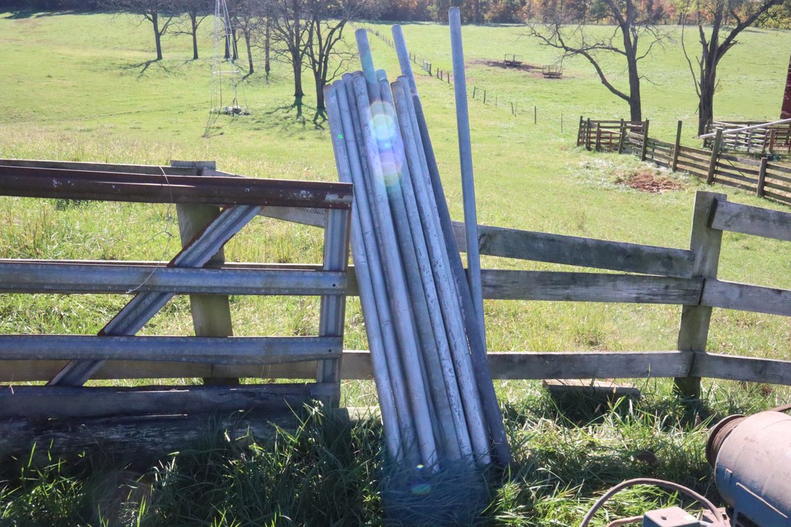 Galvanized pipe