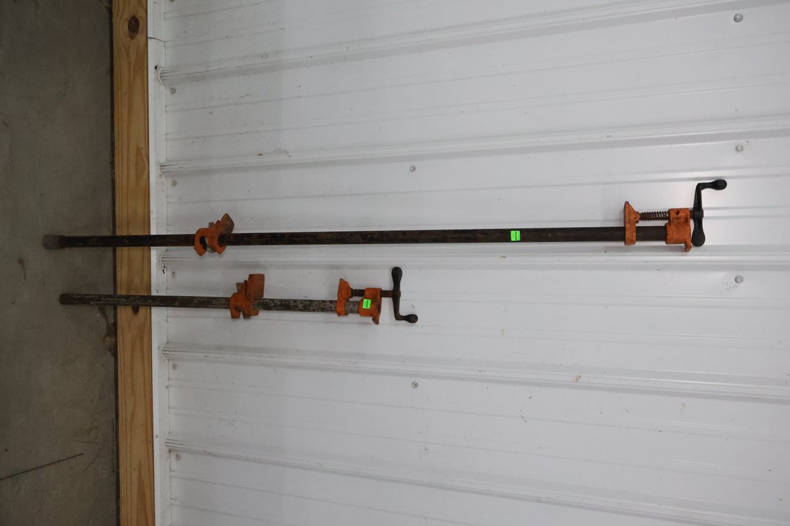 Two Pipe Clamps