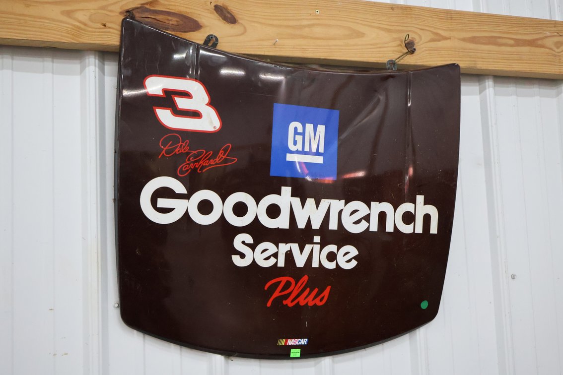 Dale Earnhardt Miniature Car Hood