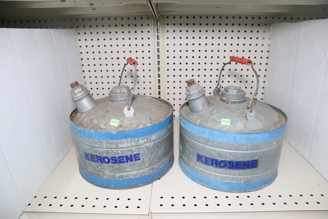 Two Kerosene Cans