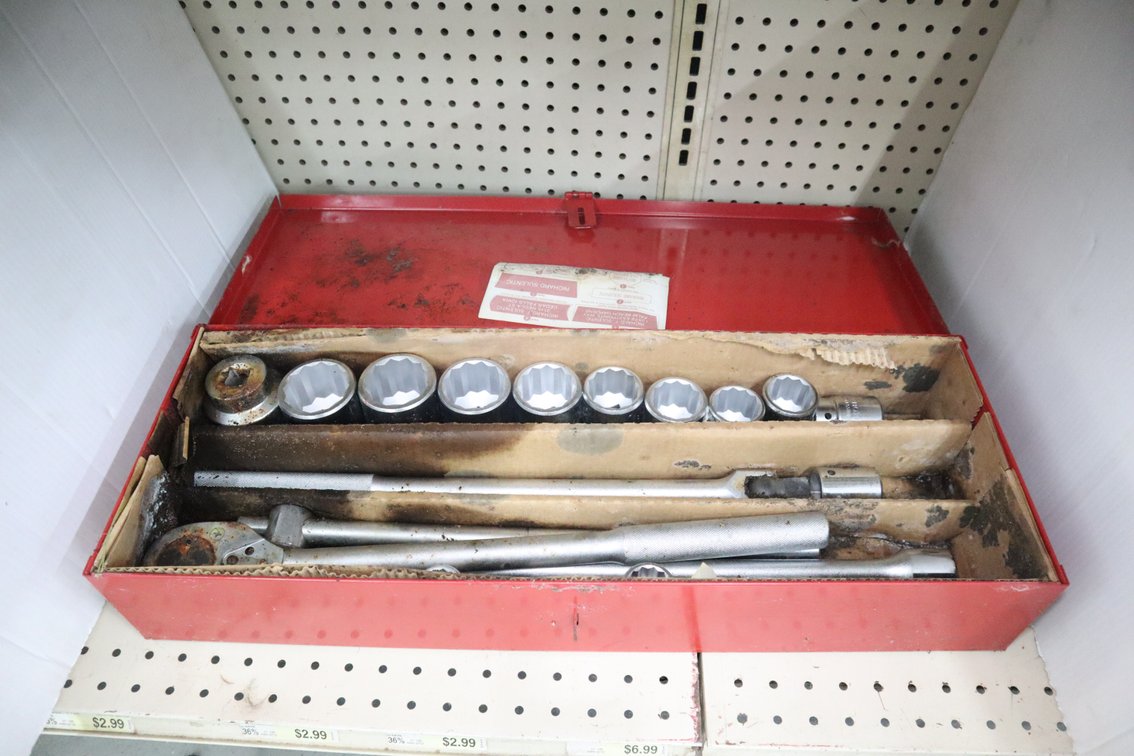 Large Wrench and Socket Set
