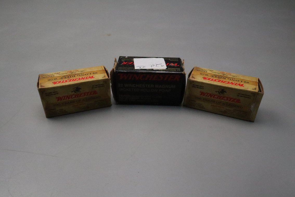 22 Lr and 22 Win Mag