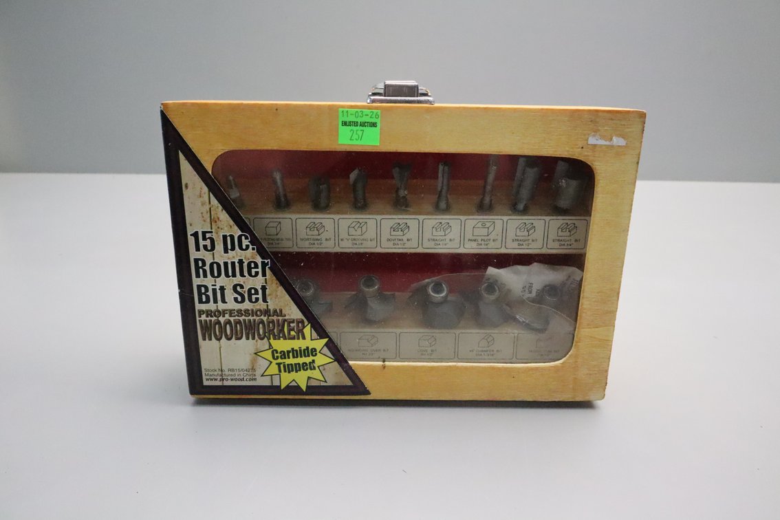 Router Bit Set