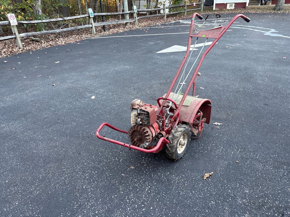 Rear Tine Garden Tiller