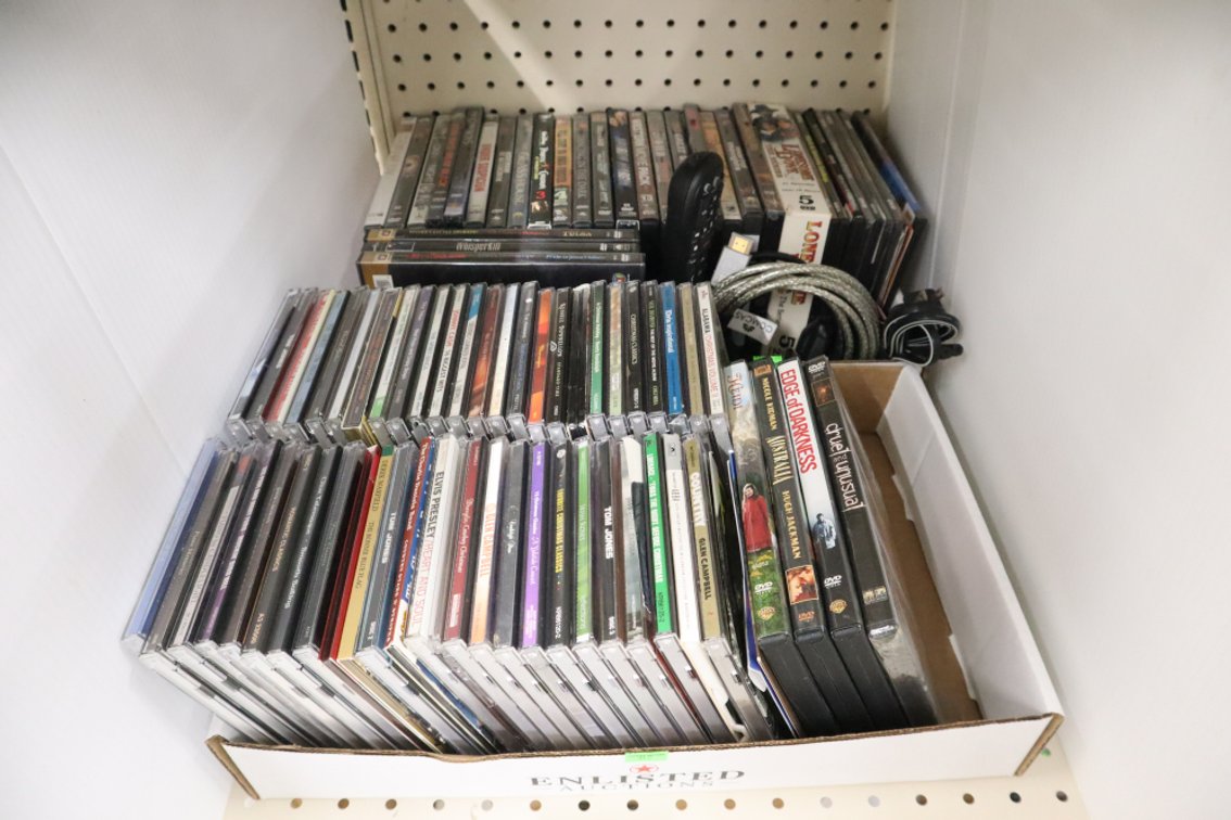 Cds and Dvds