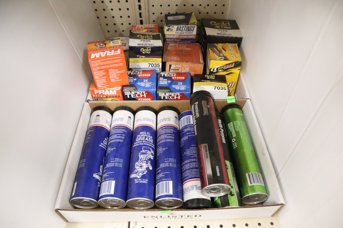 Oil Filters and Multipurpose Grease