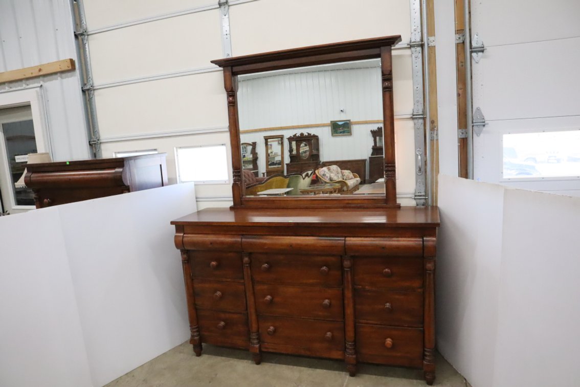 Dresser and Mirror