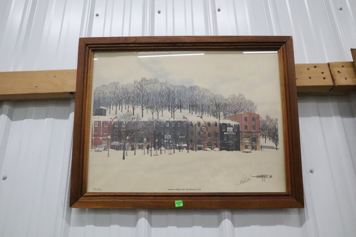 Hugh T Harris Framed Print