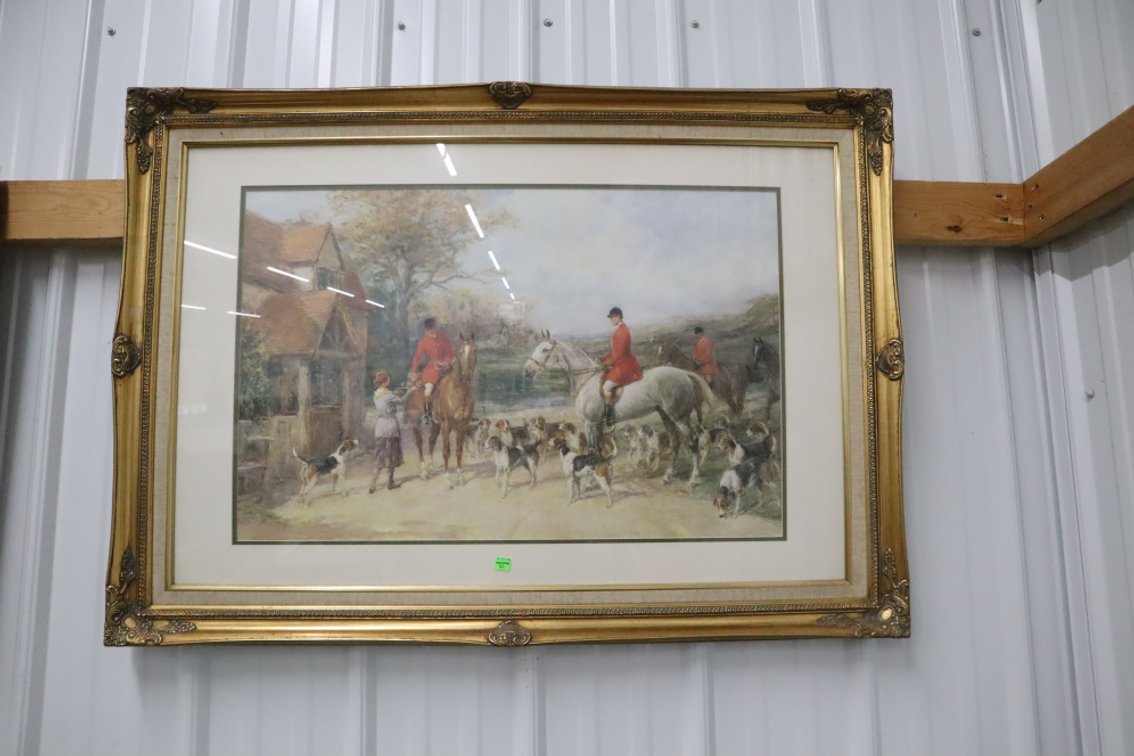Fox Hunting Print