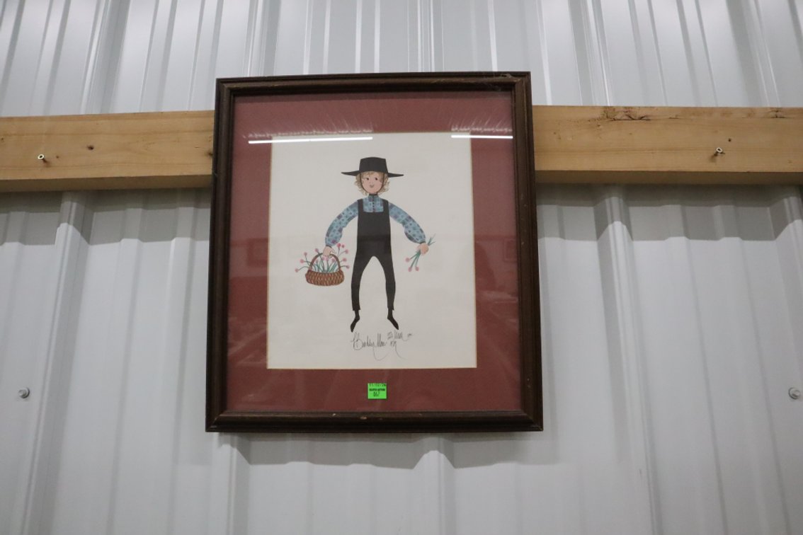 P Buckley Moss Print