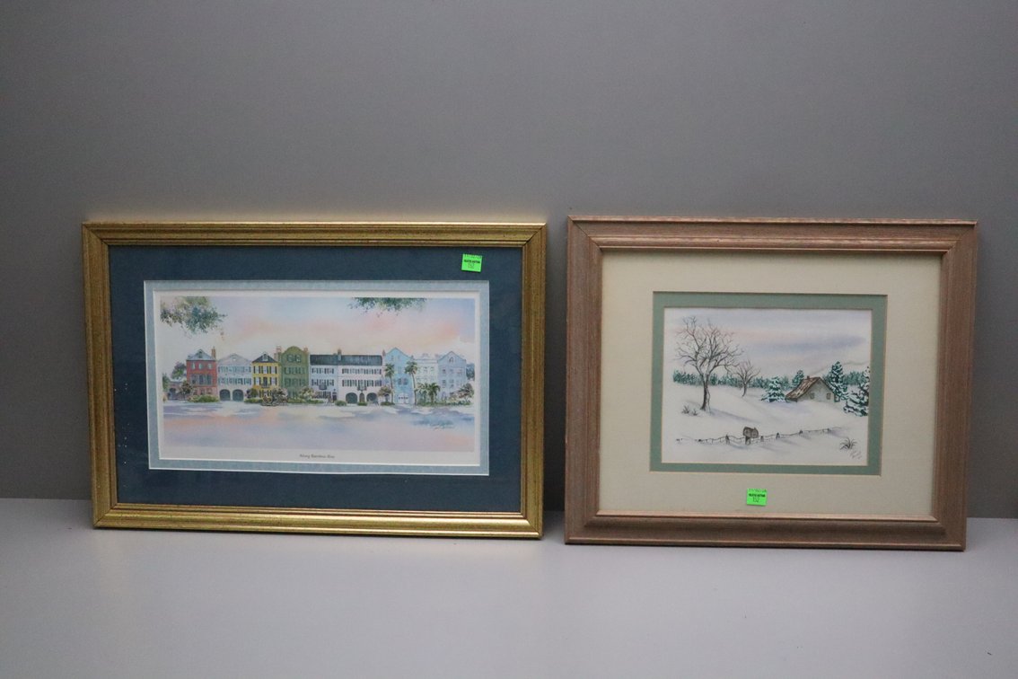 Two Framed Prints